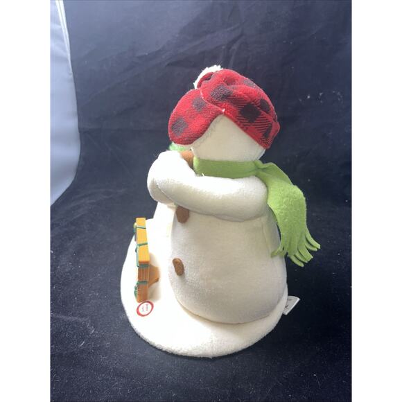 2014 Hallmark Jingle Pals The Perfect Pine Tree Animated Singing Snowman WORKS - Picture 4 of 9